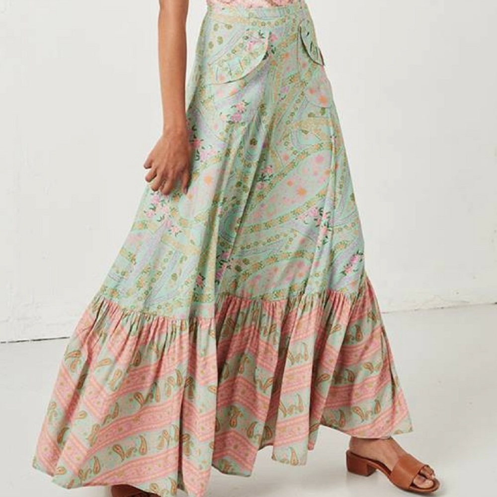 Spell City Lights Maxi Skirt